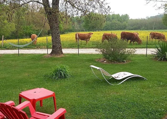 Rouge Calme Et Nature Vakantiehuis Allas-Bocage